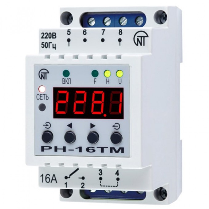 Суточно-недельный таймер NOVATEK РН-16ТМ 4740