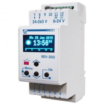 Программируемый многофункциональный таймер NOVATEK РЭВ-303 4768